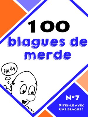 cover image of 100 blagues de merde